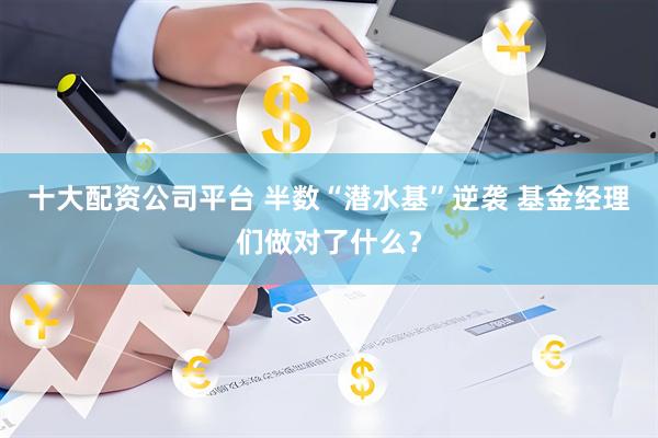 十大配资公司平台 半数“潜水基”逆袭 基金经理们做对了什么？